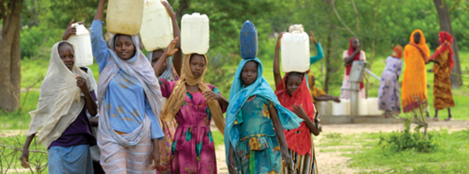 <b>Water</b> - Around the world, many women spend their entire day seeking out water.  Your donations through CROP, allow CWS to build sand dams, water is more readily available and women have time to focus on education, gardening, and other means of improving their lives.