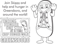 Skippy Coloring Page Button